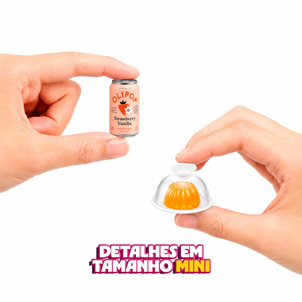 9x Cápsula Surpresa Mini Brands Mini Minis Fill The Fridge