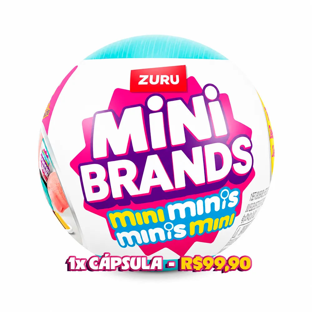 1x Cápsula Surpresa Mini Brands Mini Minis Fill The Fridge