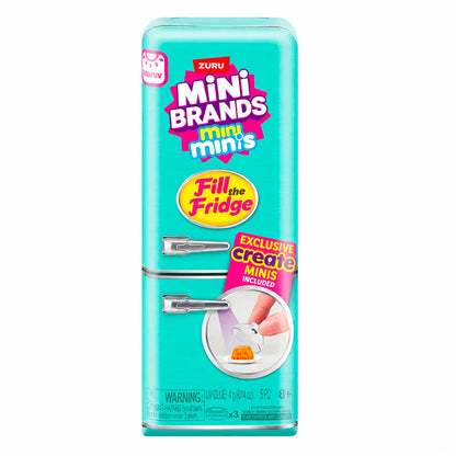 Kit Geladeirinha + 5x Cápsulas Surpresa Mini Brands Fill The Fridge